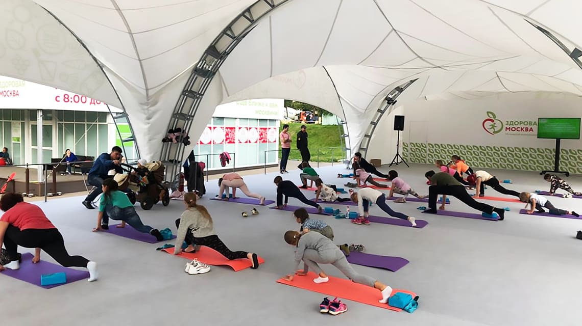 konstrukce sportovních stanů